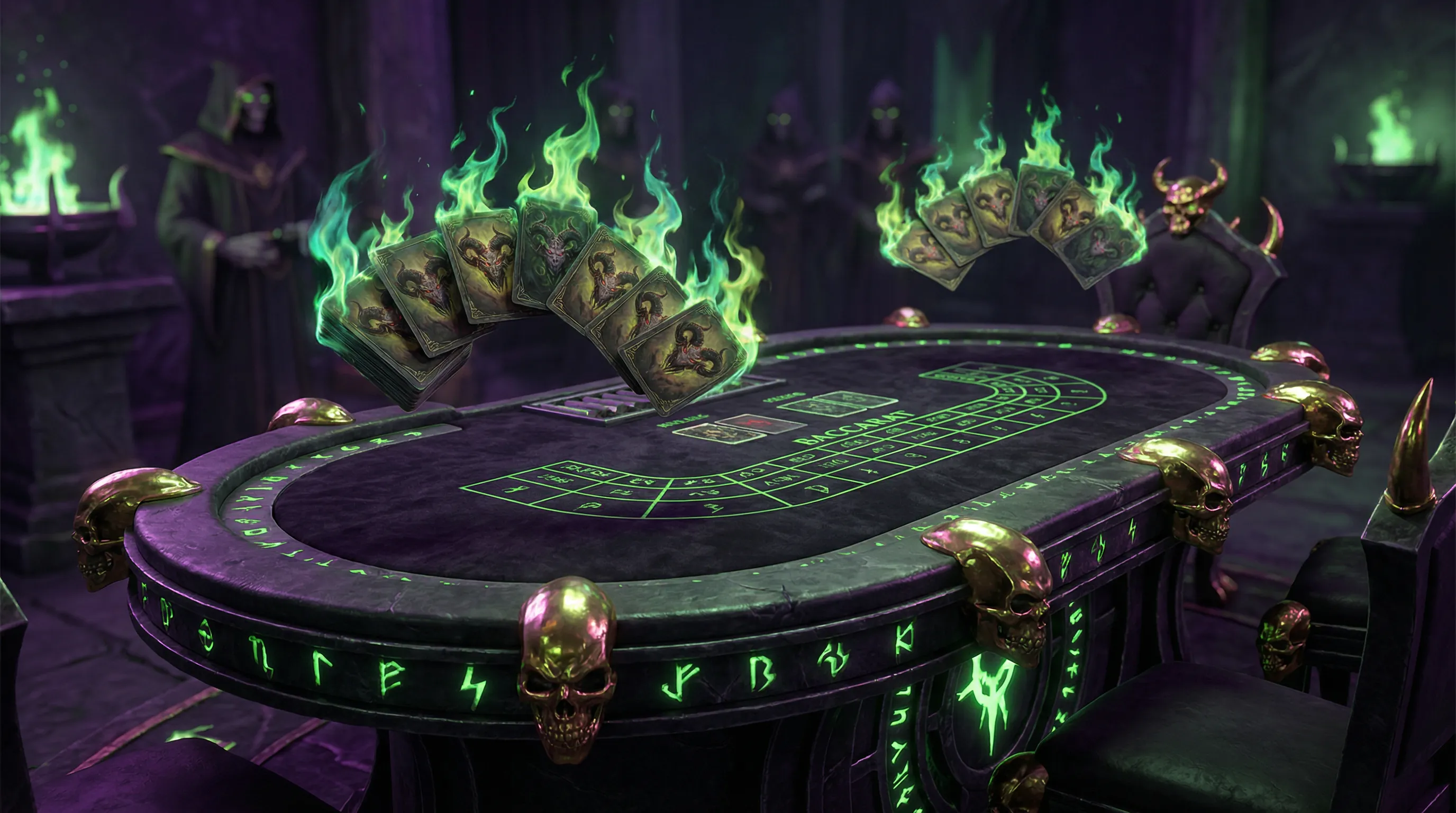 Bacará Geralbet - Jogo de cartas elegante